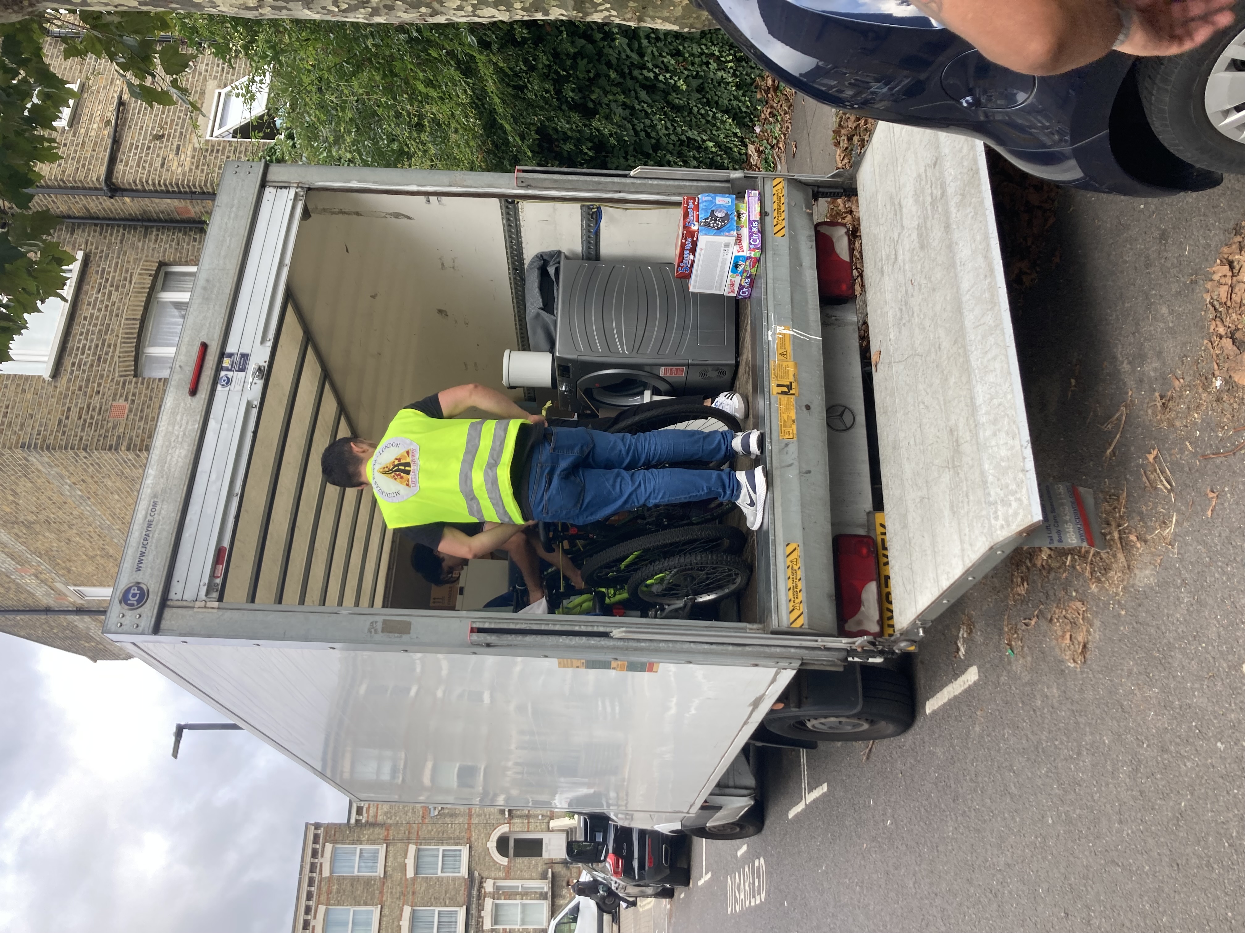 Day 2 transport and essential furniture setup in Balham