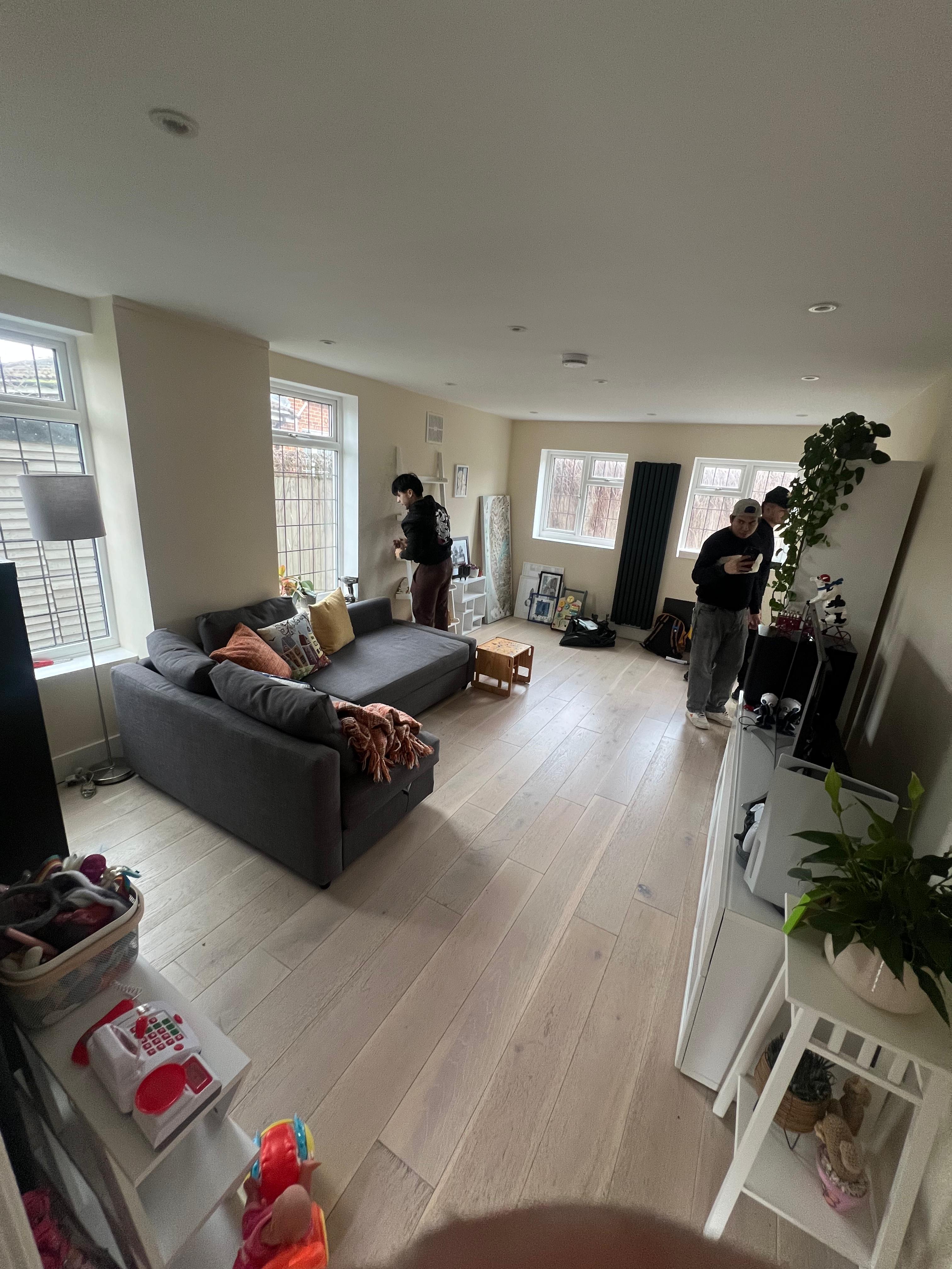 Day 3 unpacking and full setup in Balham SW12