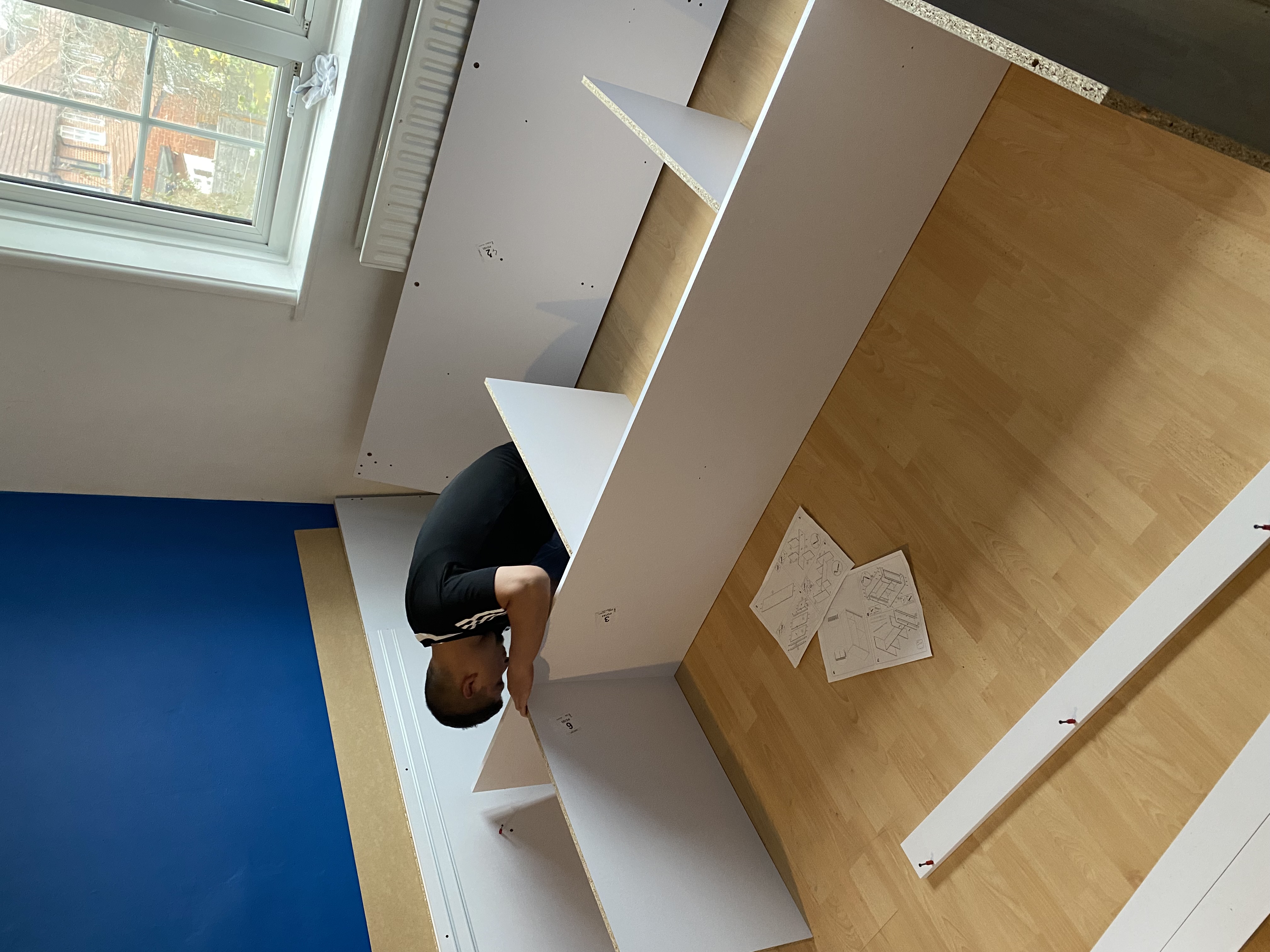 Furniture assembly during a home move in Wandsworth