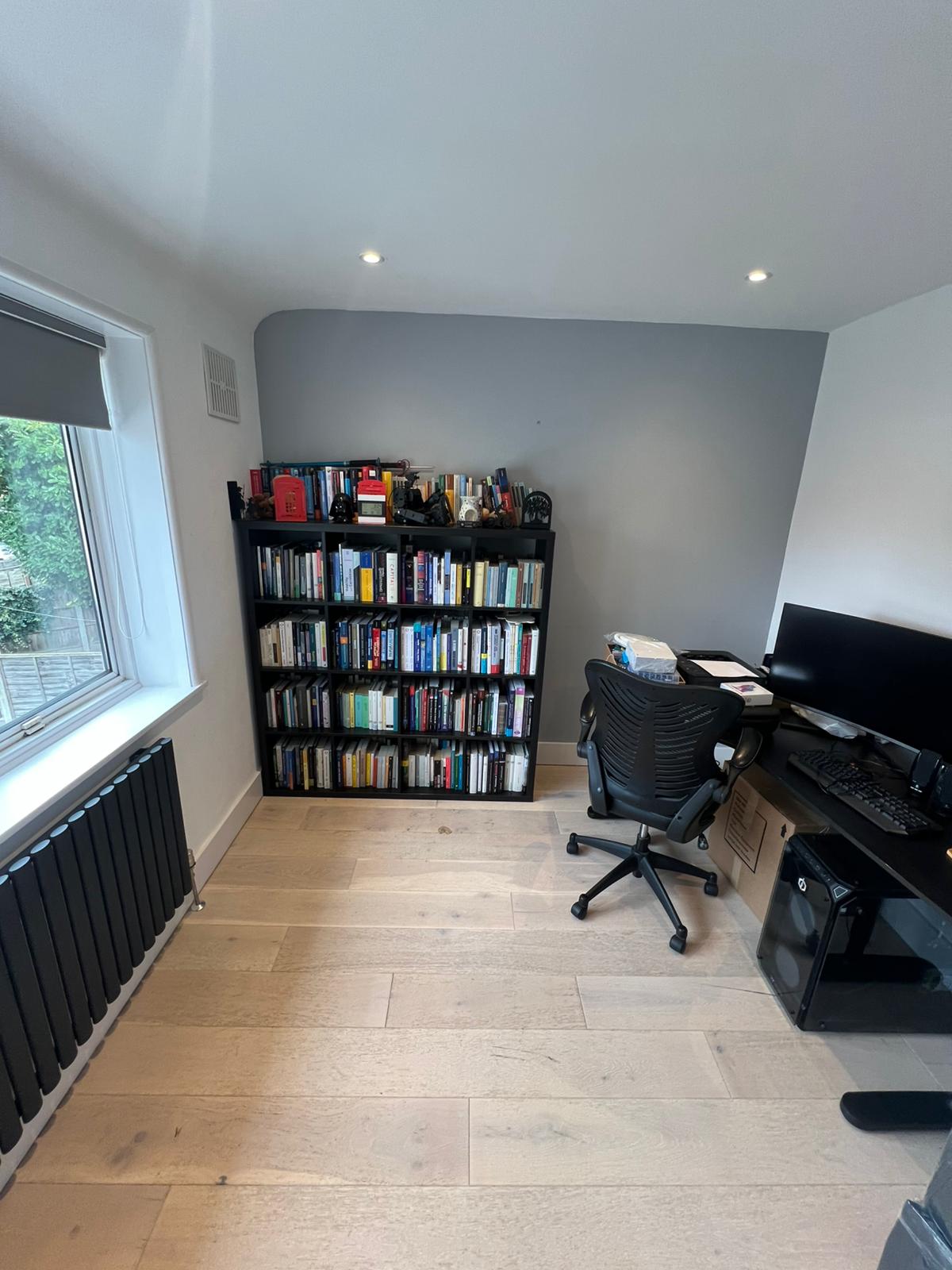 House interior after unpacking — organised and ready to live in