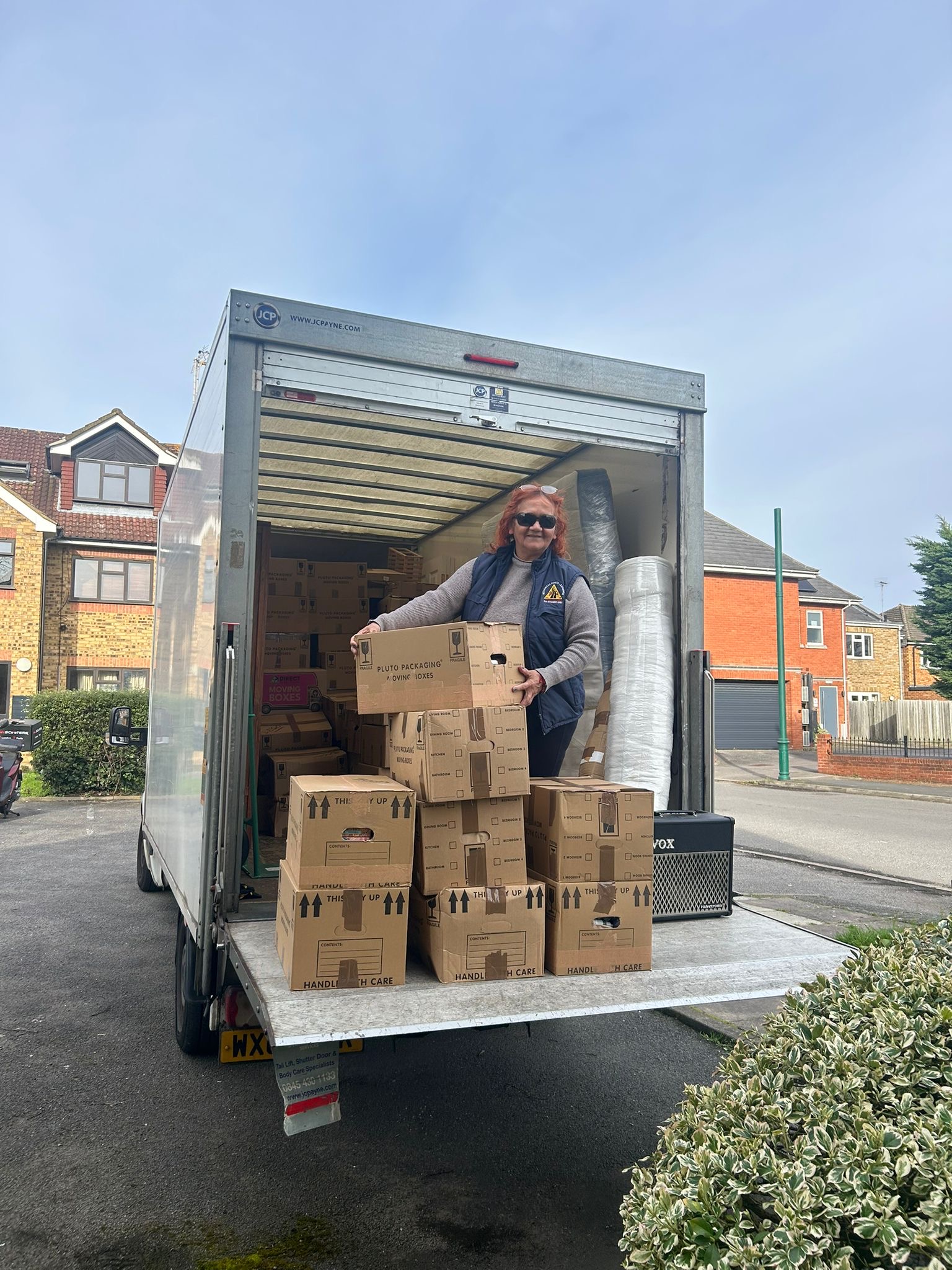 Professional removals team handling a move in Tooting
